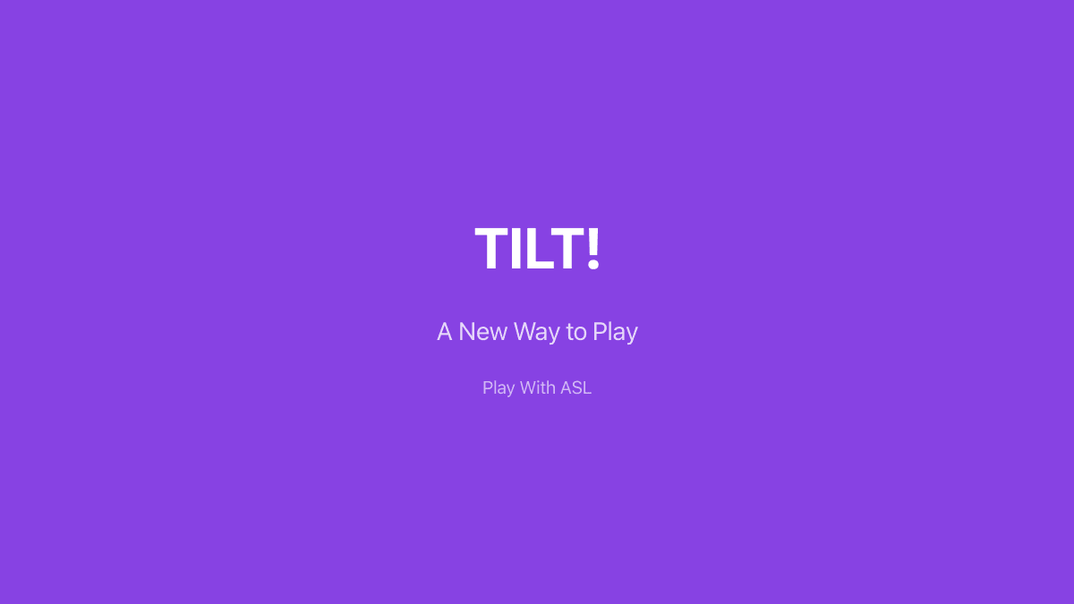 TILT! Is Here — Our Newest Game Mode