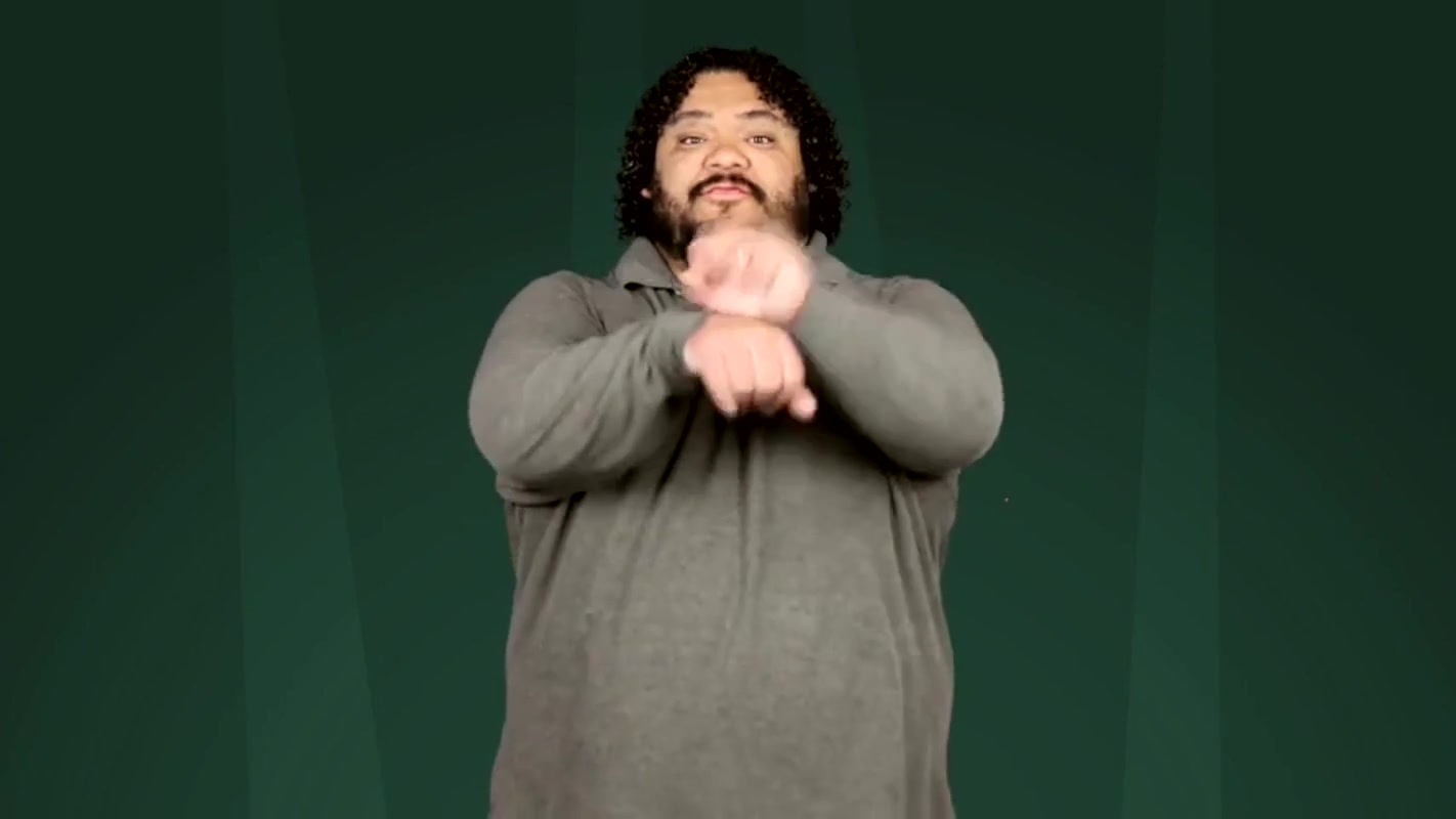 Book ASL sign