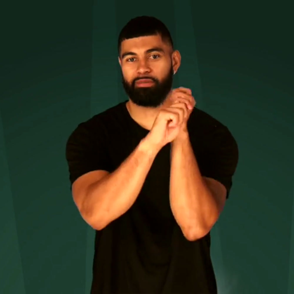 Baseball ASL sign