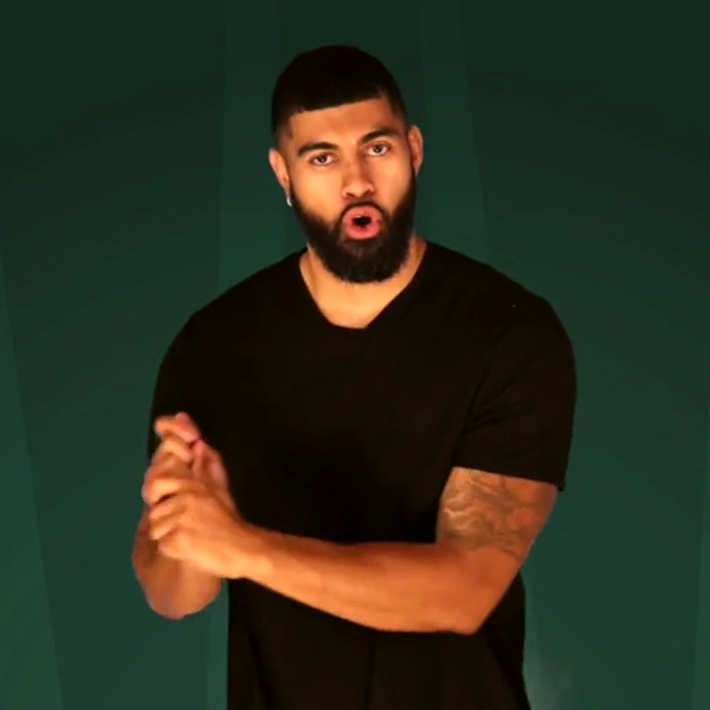 Golf ASL sign